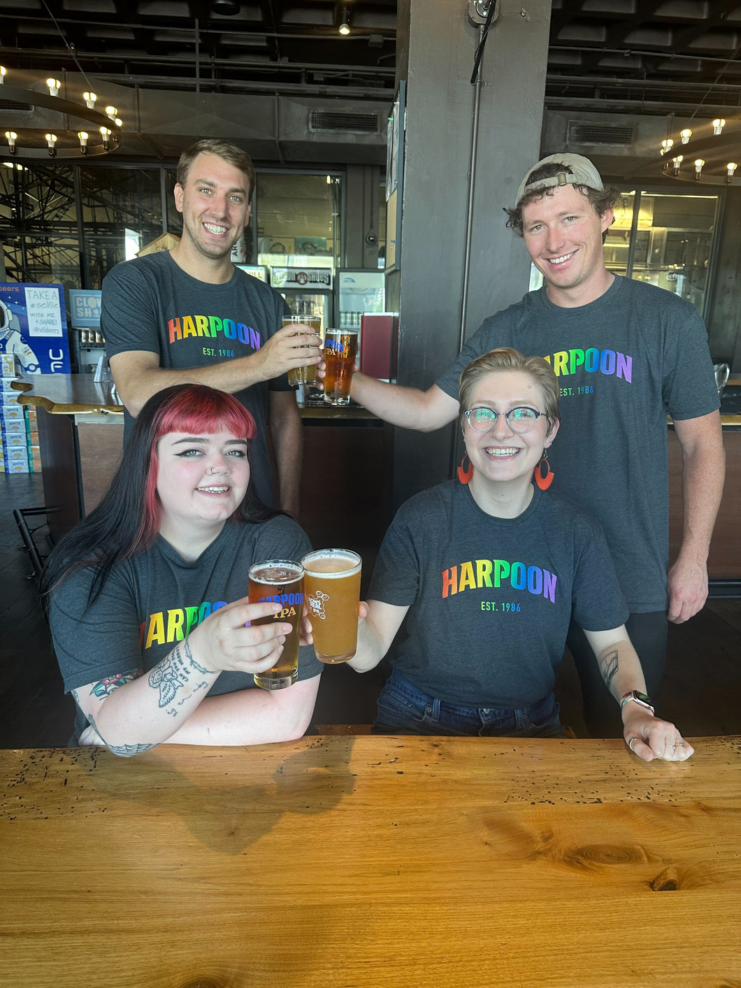 Rainbow Harpoon Pride T-Shirt