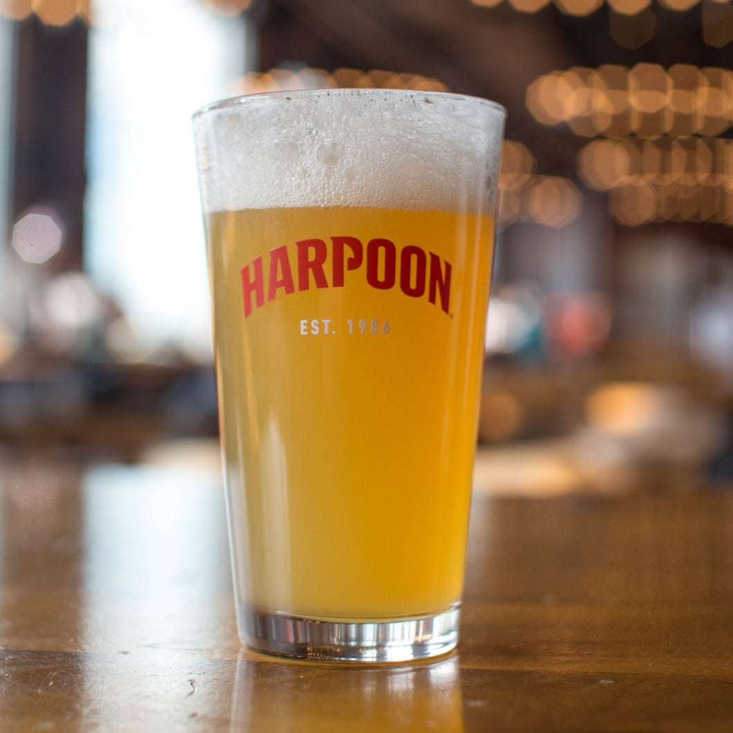 Harpoon Shaker Pint Glass