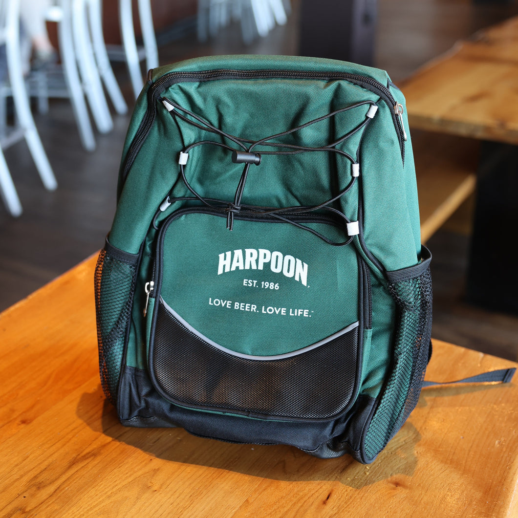 Green Harpoon Cooler Backpack