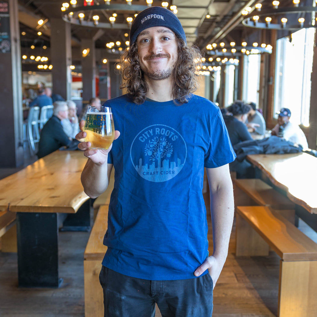 City Roots Navy T-Shirt